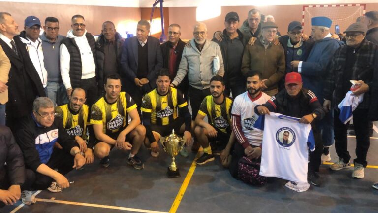 المغربية للصحافيين الرياضيين بلا حدود نظمت دوري المرحوم الدكتور محمد طلال..